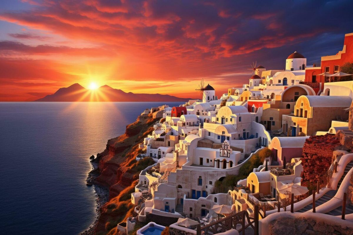 Greece - Santorini and Athens